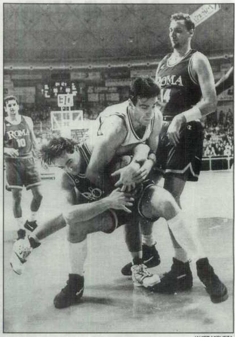 Tal día como el 9 de diciembre de 1992 “La Virtus Roma de Dino Radja frente al Baskonia”