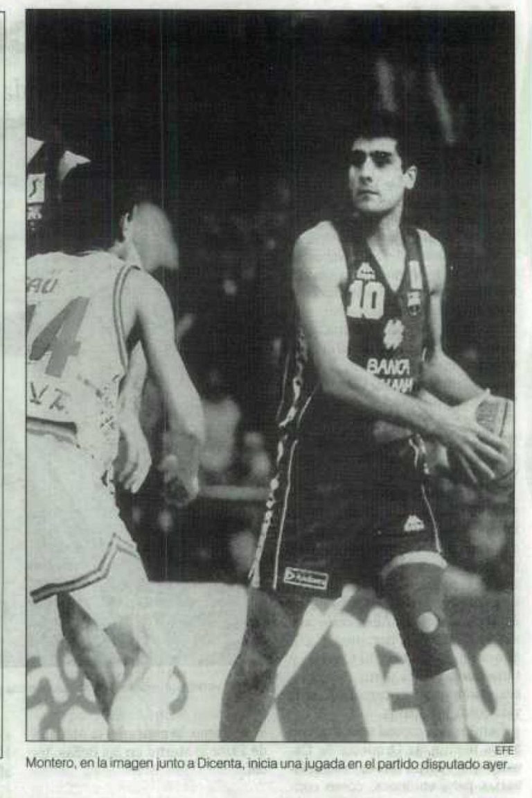 Tal día como el 4 de marzo de 1993 “Baskonia 78-74 FC Barcelona, 4º de final de la Copa del Rey”.