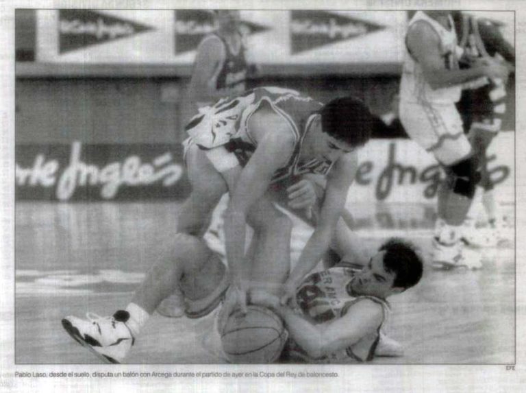 Tal día como el 7 de marzo de 1993 “Baskonia 74-61 Zaragoza, partido por el 3º y 4º de la Copa”