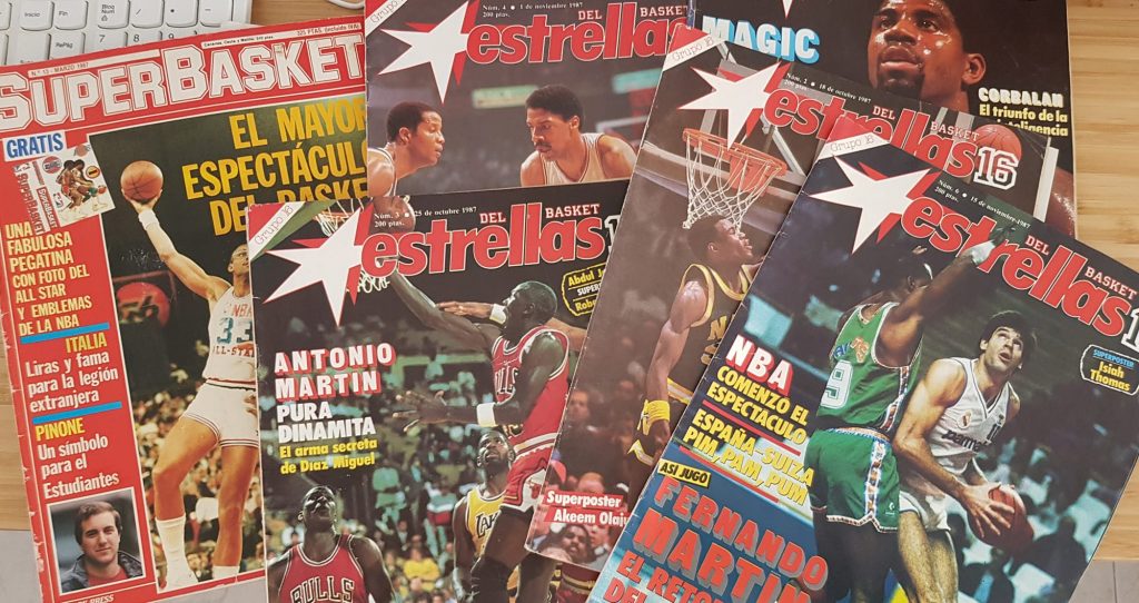 Algunos recuerdos del baloncesto de los años 80