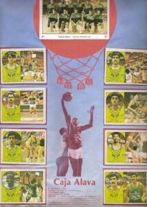 La cromos del Baskonia