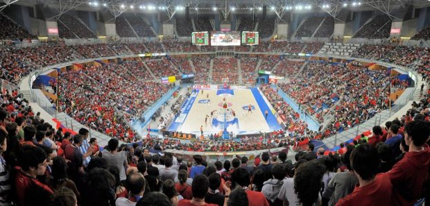 Foto: Saski Baskonia. El estreno del ampliado Buesa Arena 09/04/12
