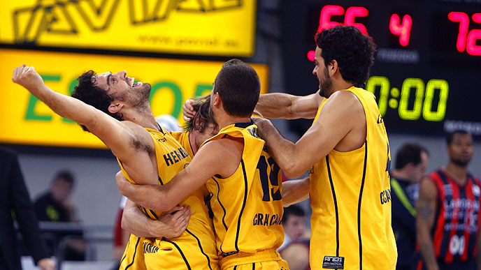 Liga ACB Playoffs 4º de Final J3. Laboral Kutxa Baskonia 66-72 Gran Canaria Herbalife. Decepcionante fin de temporada baskonista.