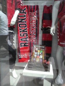 Memoria Baskonista en la tienda Baskonia-Alavés