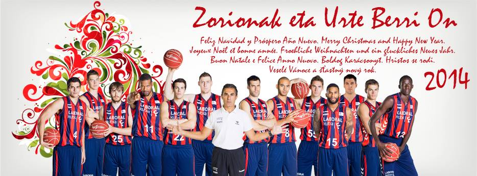 Video de la felicitación de Navidad del Baskonia