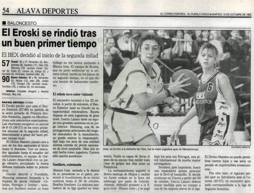 Crónica Eroski - Bex