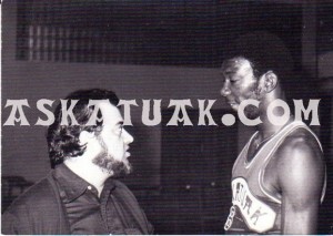 Tal día como el 4 de febrero de 1978 “Baskonia 76-76 Askatuak”