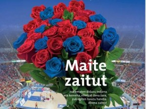 Maite zaitut, estoy por ti. La campaña de abonados de Saski Baskonia 14/15