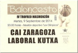 El Baskonia juega hoy en Monzón frente al Cai antes de iniciar su stage en Vielha