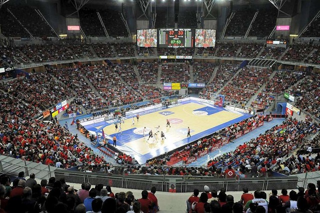 La Supercopa ACB Vitoria-Gasteiz 2014.Semifinal Real Madrid-Valencia Basket