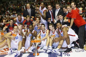 El Baskonia en la Supercopa. Zaragoza 2008