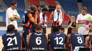 El Baskonia disputó su primer encuentro de la pretemporada