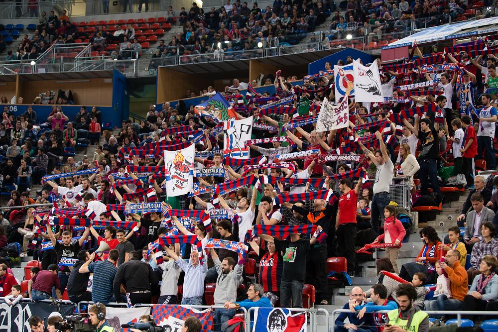 El Buesa Arena registró su mejor entrada de la temporada