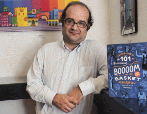 Entrevista a Javier Ortiz, autor del libro “101 historias del boom del basket español”.