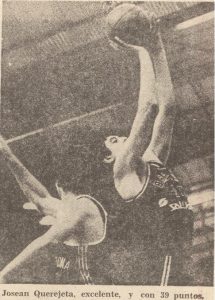 Los 39 puntos de Querejeta al FC Barcelona