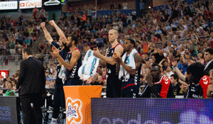 Previa 4ºpartido semifinales de la Liga ACB.Laboral Kutxa Baskonia-FC Barcelona