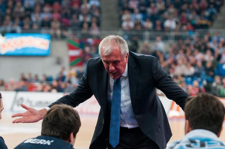 Zeljko Obradovic recibe en Vitoria la derrota más abultada de su carrera. Solo ha ganado en dos ocasiones en el Buesa Arena.