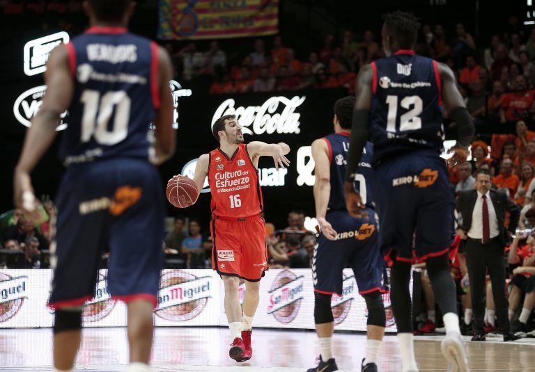Valencia Basket 85-77 Baskonia.Se acabó la temporada 16/17
