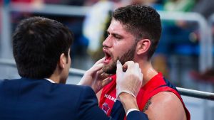 Patricio Garino, de 4 a 6 semanas de baja por una fractura de mandíbula