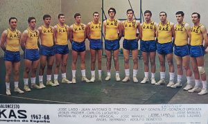 Se cumplen 50 años del primer partido de baloncesto europeo en Vitoria-Gasteiz