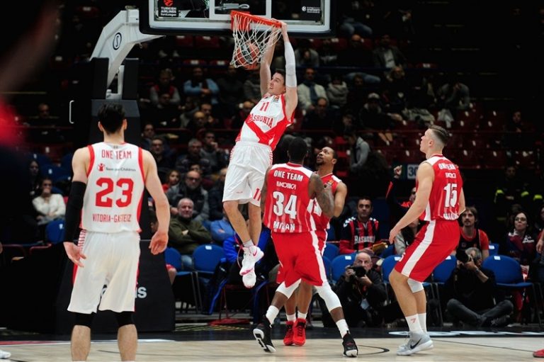 Euroliga J13.AX Armani Exchange Olimpia Milán 92-85 Baskonia