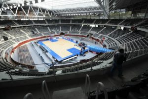 Presentación popular del Baskonia en el Iradier Arena