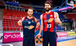 Presentación de Kirolbet como patrocinador de Saski Baskonia