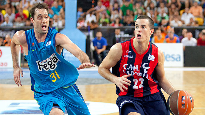 Supercopa Bilbao 2011.El Baskonia no pudo con el efecto Navarro en la Final de la Supercopa