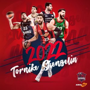 Toko Shengelia extiende su contrato con Saski Baskonia hasta 2022