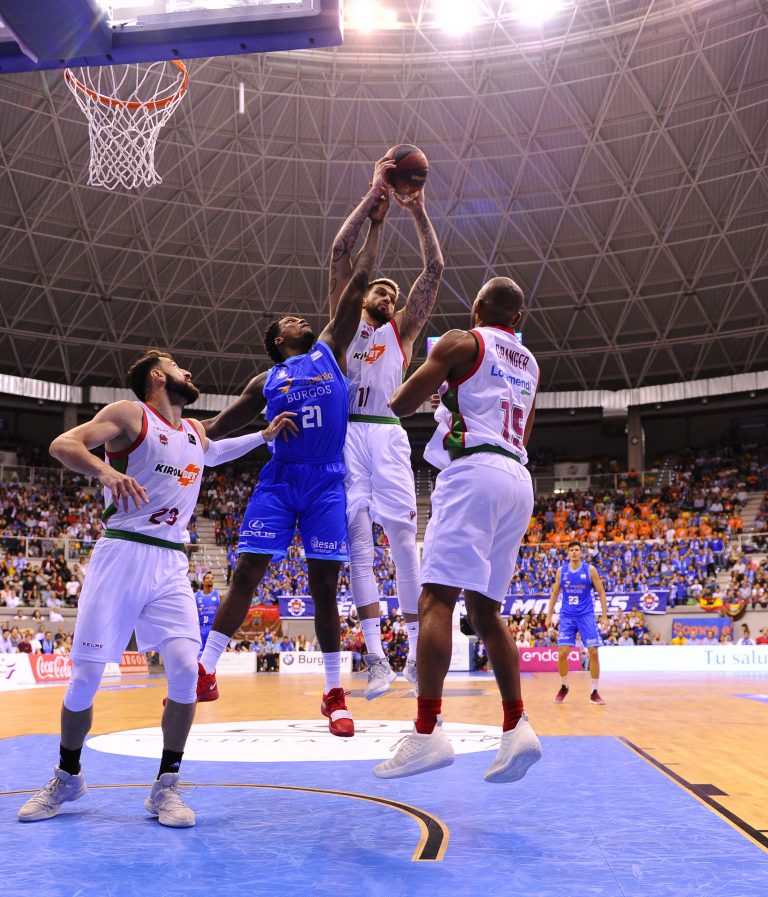 Liga ACB J2. San Pablo Burgos 82-79 Kirolbet Baskonia
