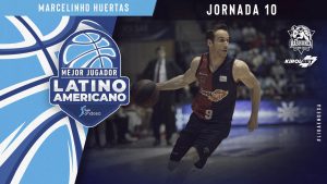 Marcelinho Huertas, Mejor jugador Latinoamericano de la Jornada 10.