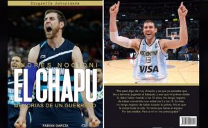 Ya a la venta el libro de la biografía del Chapu Nocioni.