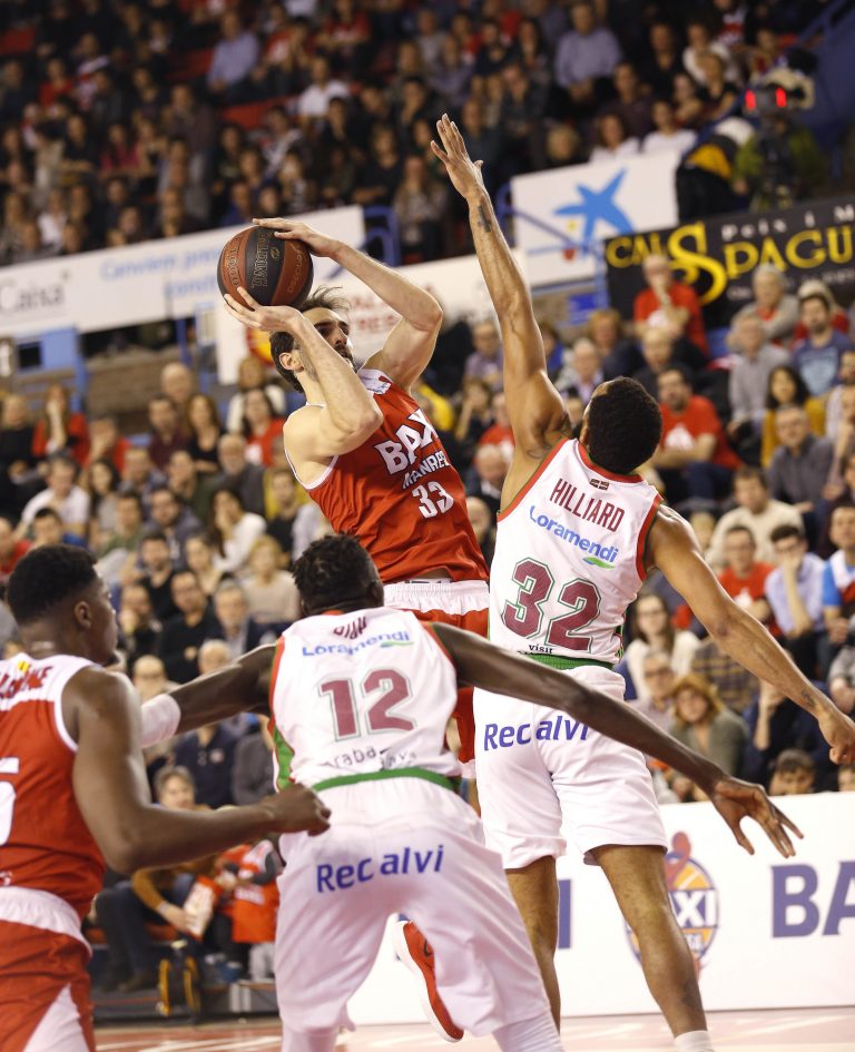 Liga ACB J15.Baxi Manresa 66-82 Kirolbet Baskonia