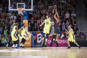 Liga ACB J17.Kirolbet Baskonia 73-82 FC Barcelona.