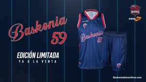 Baskonia celebrará su 60 aniversario con una camiseta retro