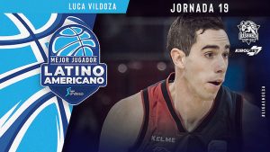 Luca Vildoza, Mejor Latinoamericano de la Jornada 19 de la Liga Endesa