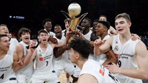 Real Madrid campeón del torneo Euroleague Basketball Adidas Next Generation junior