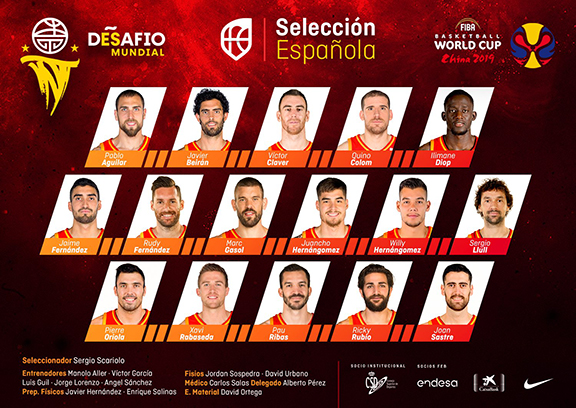 Ilimane Diop en la lista de los 16 jugadores convocados por España para preparar el Mundial de baloncesto de China 2019