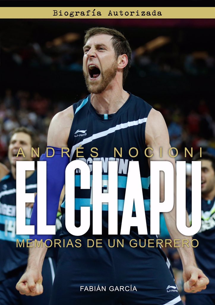 Participa en el sorteo de un libro de la biografía del Chapu Nocioni por nuestro 18º aniversario