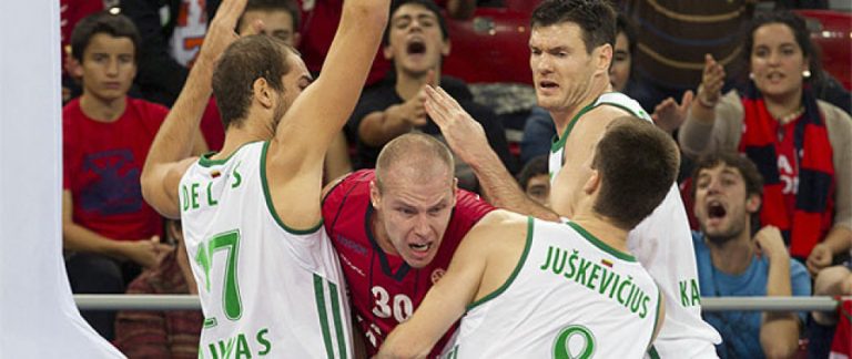 Euroliga J2 Caja Laboral Baskonia 71-77 Zalgiris Kaunas