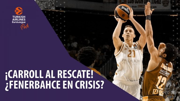 SergioBasket_vlogs.Real Madrid y Jaycee Carroll, Fernerbahçe, Barça, Baskonia en el repaso a la Eurliga [J2]