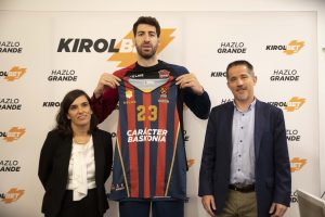 El Baskonia lucirá su lema «Carácter Baskonia» en su camiseta frente a Olympiacos