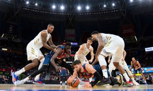 El Baskonia registra sus peores estadísticas en la Euroliga tras 15 jornadas disputadas.