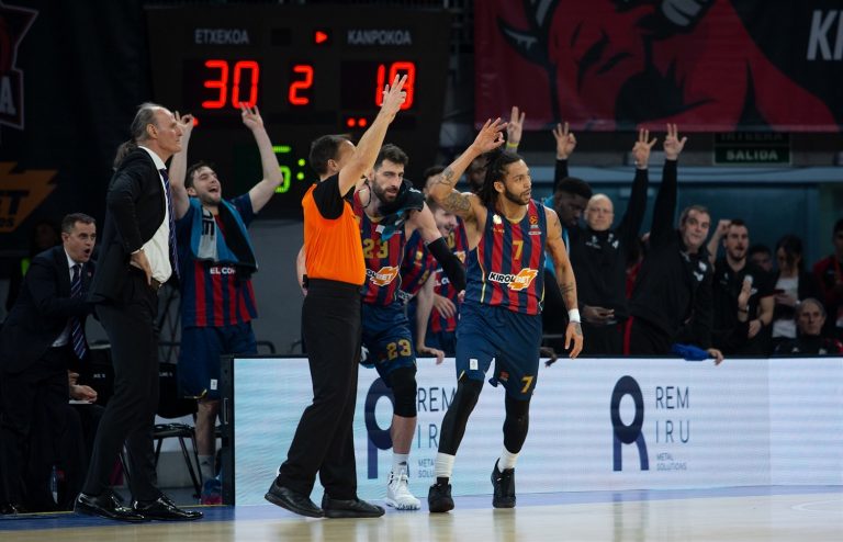 Euroliga J17. Kirolbet Baskonia 76-74 F.C Barcelona
