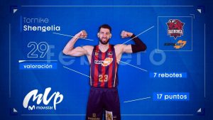 Tornike Shengelia, MVP Movistar de febrero