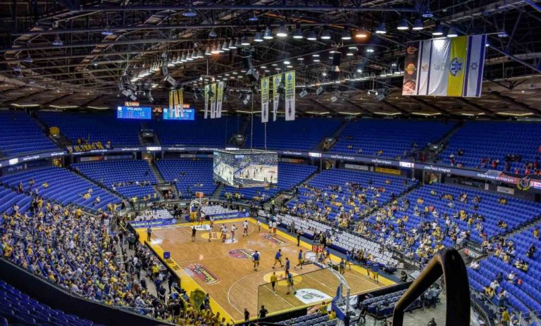 El Maccabi limitará el aforo máximo a 5.000 personas frente al Baskonia