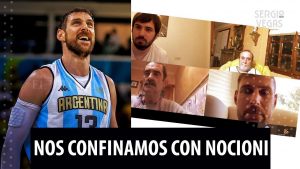 SergioBasket_vlogs.Andrés Nocioni,Baskonia,Chicago Bulls, Real Madrid en Confinados sin Basket