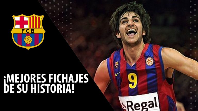 SergioBasket_vlogs.F.C Barcelona: ¡🔝10 mejores fichajes de su historia!¿Ricky Rubio el número 1?