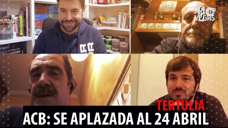 SergioBasket_vlogs.La ACB se aplaza al 24 de abril + ficajes +debate amigos. Tertulia entre amigos con Natxo Mendaza, Iñaki Garaialde y Rafa Muntión