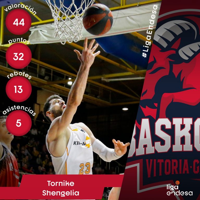 Toko Shengelia, Jugador de la Jornada 22 de la Liga ACB